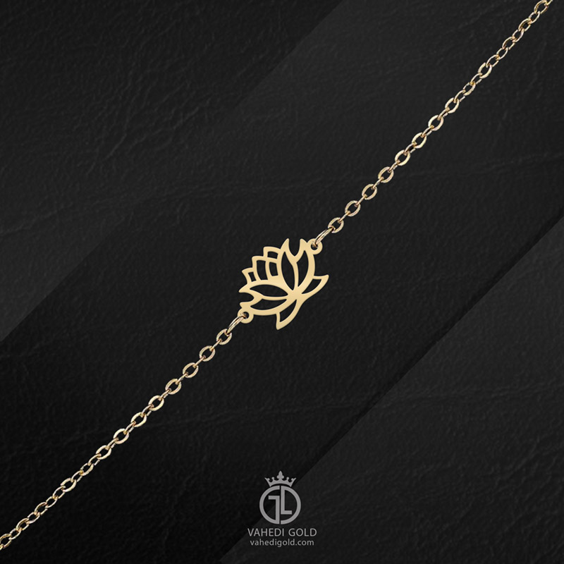 dstb-105-دستبند گل نیلوفر