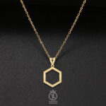 grdn-123 - گردنبند شش ضلعی G.003