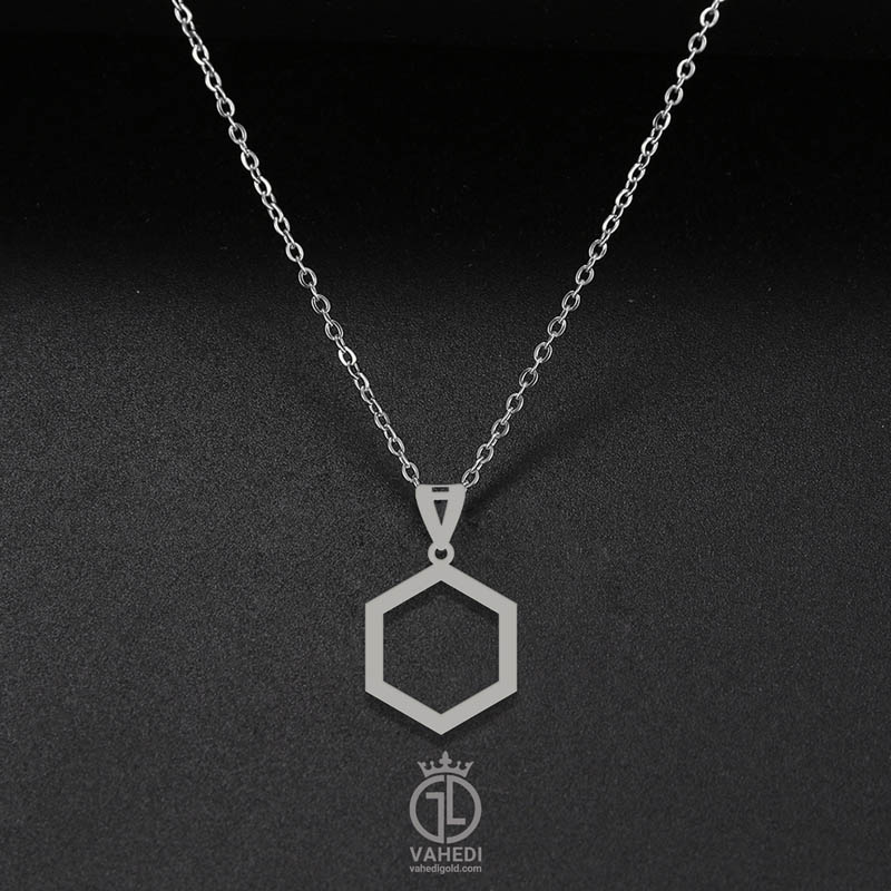 grdn-123 - گردنبند شش ضلعی G.003