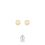 گوشواره میخی دایره-برگgosh-107