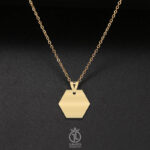 گردنبند شش ضلعی تو پر grdn-124