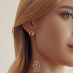 گوشواره حرف میم gosh-126