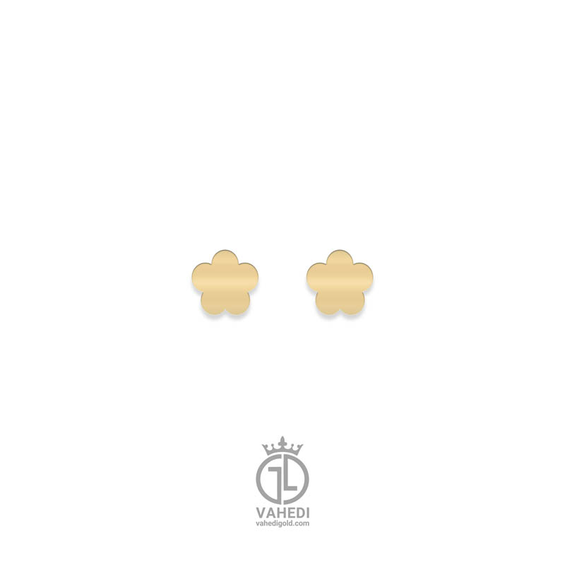 گوشواره طرح گل توپر gosh-131