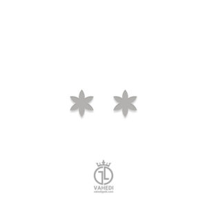 گوشواره میخی گل شش‌پر gosh-132