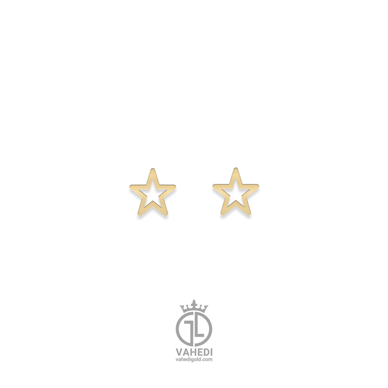 گوشواره میخی ستاره gosh-113 گوشواره میخی ستاره gosh-113