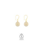 گوشواره آویز ستاره داود gosh-134