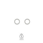 گوشواره میخی حلقه ای gosh-109