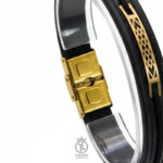 دستبند چرم مردانه dstb-144