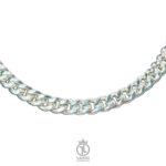 گردنی توپر نقره grdn-1102 - Image 3