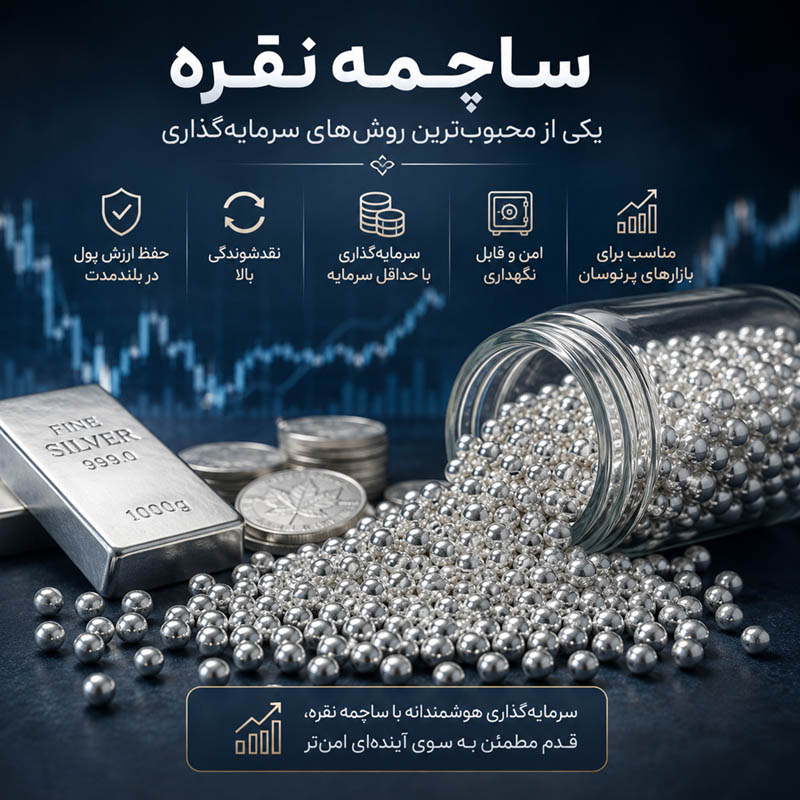 ساچمه نقره یکی از محبوب‌ترین روش‌های سرمایه‌گذاری