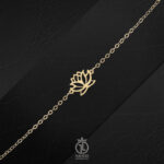 دستبند برگ گل نیلوفر- D.020